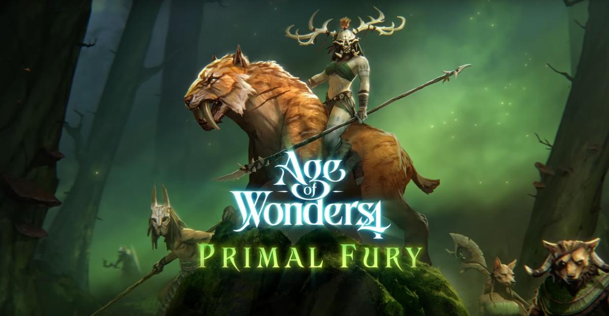 Age of Wonders 4 Primal Fury artwork.