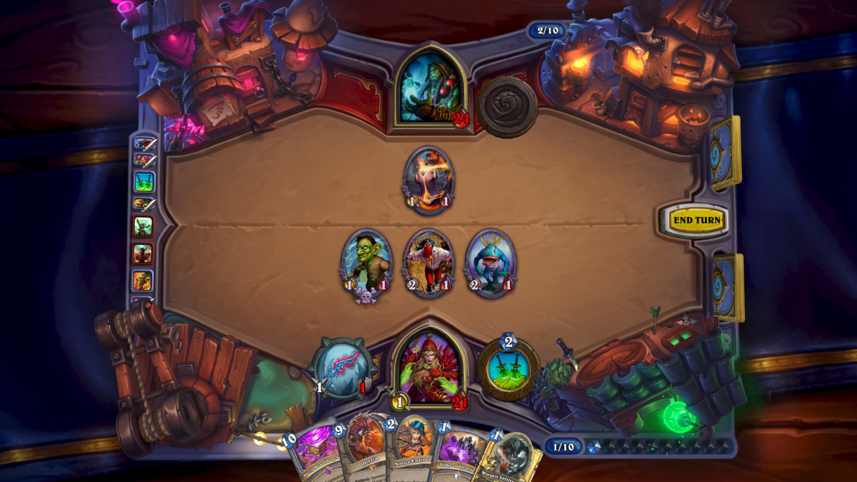 Hearthstone gameplay screenshot