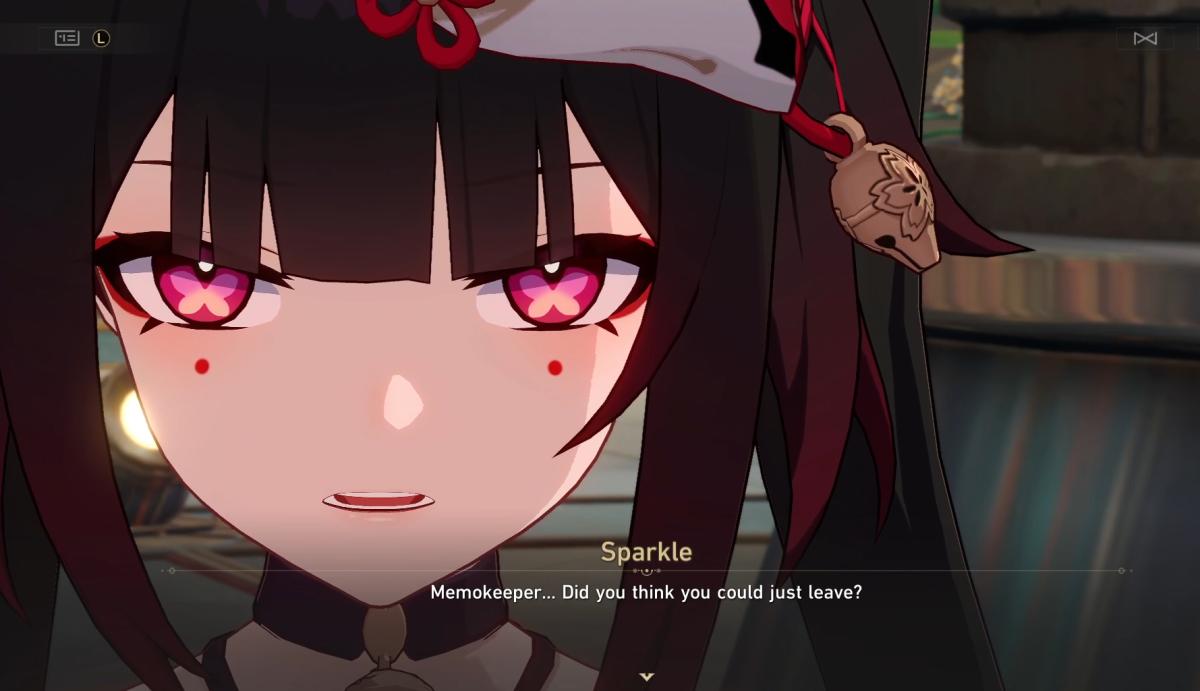 Honkai: Star Rail Sparkle screenshot.