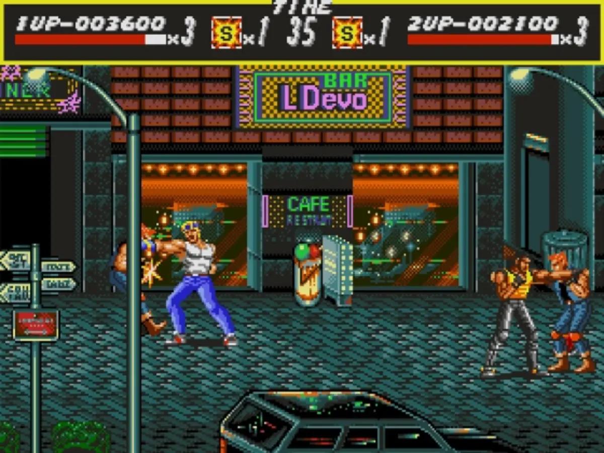 The original Streets of Rage